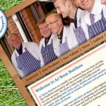 AJ Boon Butchers website screen shot AJ Boon Butchers website screen shot