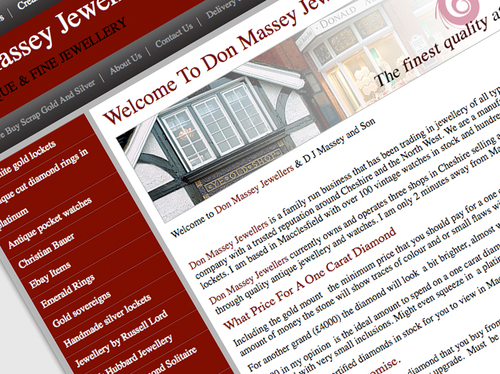 To view this project please go to www.donmassey.co.uk. We thank you.
