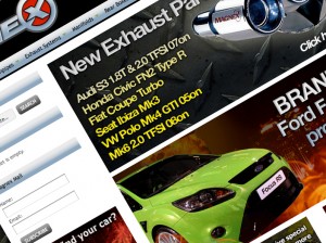 Magnex Exhausts wesite screen shot