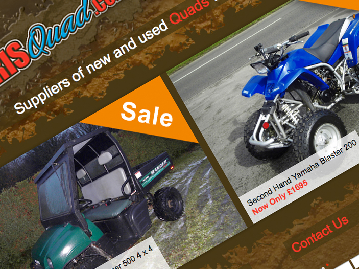 Polaris Quad website screen shot