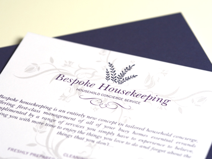 Bespoke Housekeeping flyer
