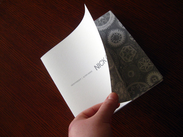 Nick Cave Brochure Nick Cave Brochure - design inspiration - ADOmedia