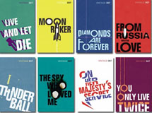 James Bond Book Cover Artwork