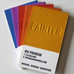 Letterpress Business Cards Make an Impression