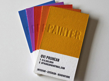 Letterpress Business Cards Make an Impression